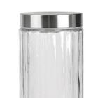 Pote De Vidro Liso Collection 2,2l C/tampa