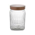 Pote De Vidro Para Mantimento Rose Gold 950ml 1 Peça - Casamb
