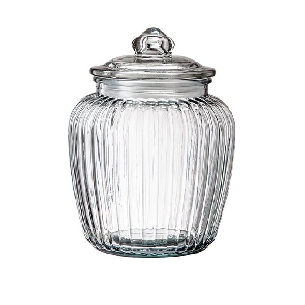 Pote De Vidro Porta Mantimentos Com Tampa Vedação Hermética 6