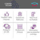 Pote De Vidro Porta Mantimentos Multiuso 700ml Tampa Azul