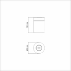 Pote De Vidro Purezza Com Tampa De Aco Inox 10 Cm 0,7 L Tramo