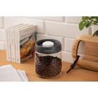 Pote De Vidro Purezza Com Tampa Plastica A Vacuo 0,8 L Tramon