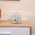 Pote De Vidro Redondo Com Tampa Hermética 350ml - Mozcada Tra