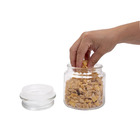 Pote De Vidro Redondo Com Tampa Hermética 500ml - Mozcada Tra