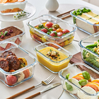 Pote De Vidro Retangular - Válvula Na Tampa - 460ml - Neoflam