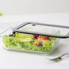 Pote De Vidro Tramontina Vittra 0,7 Litros Com Tampa Hermétic