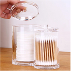 Pote Duplo Organizador Para Algodão Em Disco E Cotonete De Ac