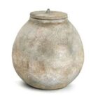 Pote Em Cerâmica 25x23cm