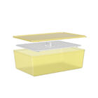 Pote Em Plástico Com Grade Coza Basic 4 5 Litros Amarelo Elét