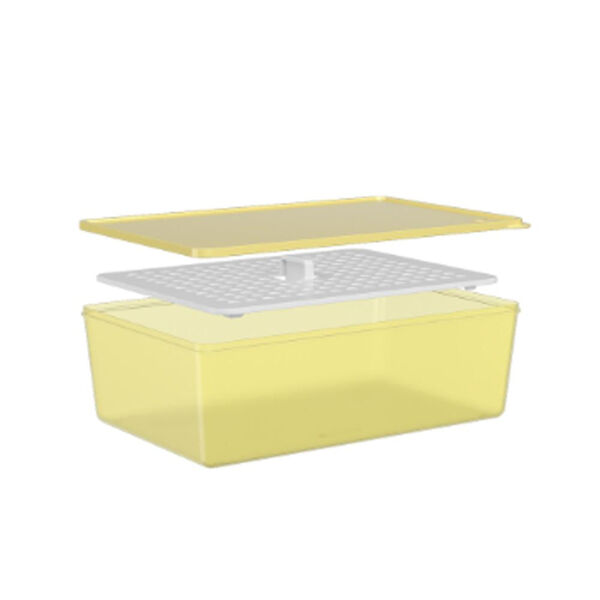 Pote Em Plástico Com Grade Coza Basic 4 5 Litros Amarelo Elét