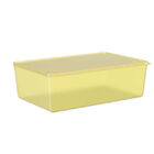 Pote Em Plástico Coza Basic 4 5 Litros Amarelo Elétrico