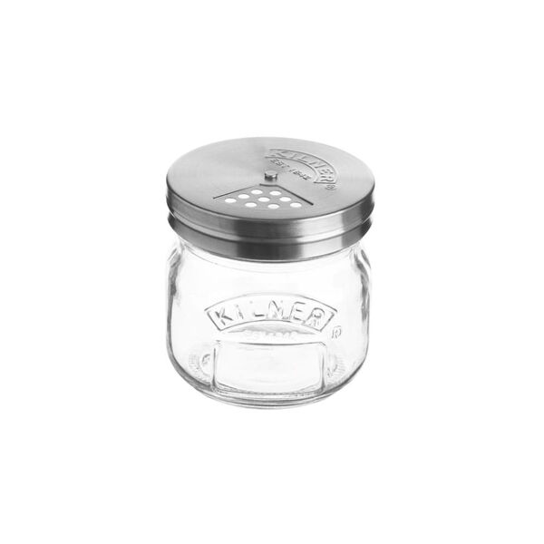 Pote Em Vidro Com Tampa Em Aço Inox 250ml Kilner
