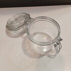 Pote Fido 350ml Bormilo Rocco Transparente Grãos E Alimentos