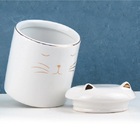 Pote Gato Em Cerâmica 8694 Mart