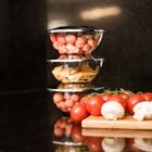 Pote Geleia Vision Empilhável 300ml Com Tampa De Inox Forma