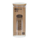 Pote Hermético 1,4l Vidro com Tampa Bambu Delinia