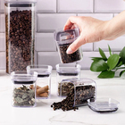 Pote Hermético 150ml Organizador Plástico Empilhável Ou Branco