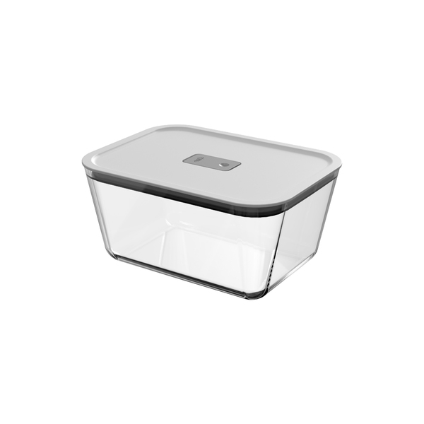 Pote Hermético 2,4L Vidro com Tampa OU