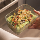 Pote Hermético 370ml Vidro com Tampa OU