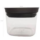 Pote Hermético 450ml Plástico Vedação Hermética Em Silicone