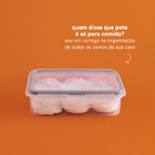 Pote Hermético 600ml - Wellmix