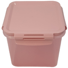 Pote Hermético Alimentos Trava Click Quadrado Vedação 1500ml