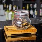 Pote Hermético Clip Vidro 200ml Hauskraft