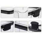 Pote Hermetico Conserva Tampa Com Trava Kit 2 Unidades Acrili