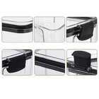 Pote Hermetico Conserva Veda Trava 700ml Transparente Mantime