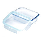 Pote Hermético De Vidro Borossilicato Transparente C/tampa Pl