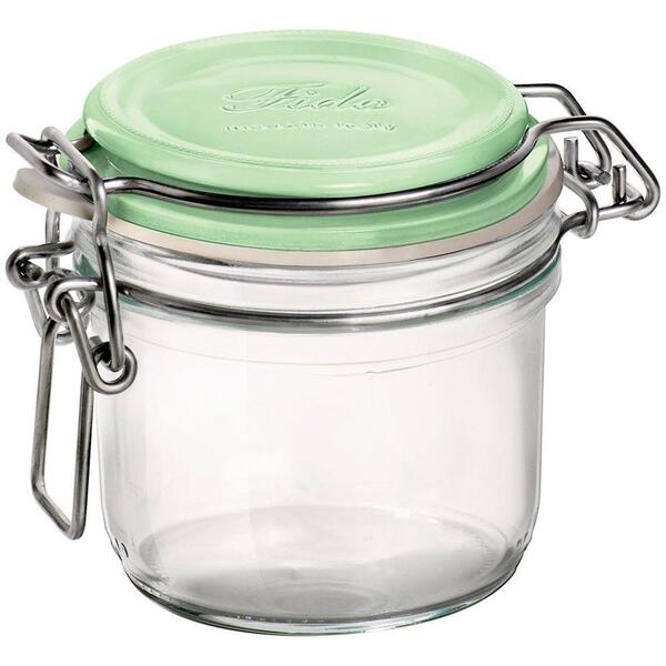 Pote Hermético De Vidro Fido Bormioli Rocco 200ml Com Tampa