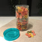 Pote Hermético De Vidro Para Mantimentos Cozinha 1l Sanremo A