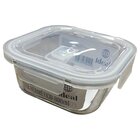 Pote Hermético De Vidro Quadrado 800 Ml