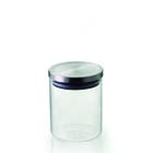 Pote Hermetico De Vidro Borossilicato Tampa Inox 750 Ml