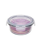 Pote Hermético De Vidro Temperado Redondo - Oxford