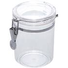 Pote Hermético Em Acrílico 800 Ml - Bon Gourmet - Transparente