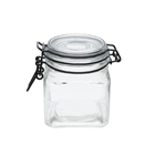 Pote Hermético Em Vidro Urban Square 360ml Preto