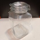 Pote Hermético Fido Bormioli Rocco Vidro Transparente 3l