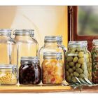 Pote Hermético Fido Bormioli Vidro Transparente 1 Litro