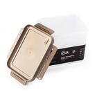 Pote Hermético Flap  19 X 14 X 15 7 Cm 2 2 L Warm Gray Coza