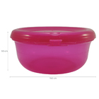 Pote Hermético Freezer Microondas Capacidade 1800ml Redondo P