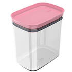 Pote Hermético Médio Retangular Com Tampa 1,5 Litros Porta Ma