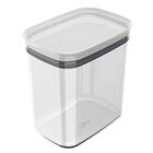 Pote Hermético Médio Retangular Com Tampa 1,5 Litros Porta Ma