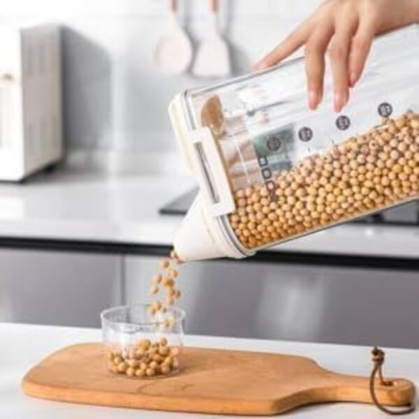 Pote Hermético Multiuso Acrílico Transparente 2,5L Grande Arm