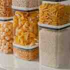 Pote Hermético Organizador 3 5 L Linha Block Natural Ou