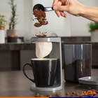 Pote Hermético Para Café Tampa Com Vedação E Colher Dosadora