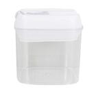 Pote Hermético Plástico Quadrado 1000ml