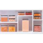 Pote Hermético Retangular De Plástico - Paramount