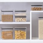 Pote Hermético Retangular De Plástico - Paramount