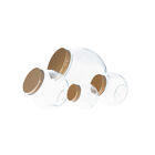 Pote Hermético Rose 4 Peças Hauskraft